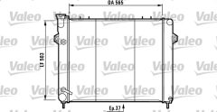 VALEO 732250 — Радиатор охлаждения