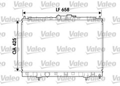VALEO 734198 — Radiator răcire motor
