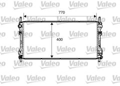 VALEO 734291 — Radiator răcire motor
