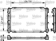 VALEO 734468 — Радиатор охлаждения