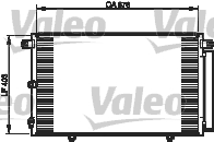 VALEO 810900 — Радиатор кондиционера