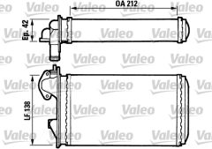 VALEO 812029 — Radiator încălzire habitaclu