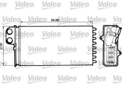 VALEO 812037 — Радиатор печки