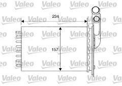 VALEO 812157 — Радиатор печки