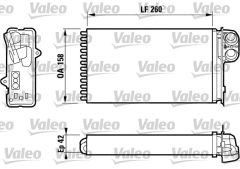 VALEO 812162 — Радиатор печки