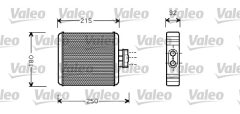 VALEO 812323 — Радиатор печки