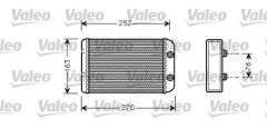VALEO 812329 — Radiator încălzire habitaclu