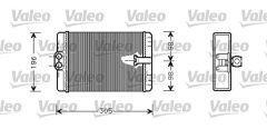 VALEO 812366 — Radiator încălzire habitaclu