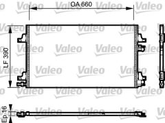 VALEO 814006 — Radiator aer condiționat