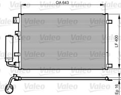 VALEO 814008 — Radiator aer condiționat