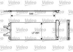 VALEO 814069 — Радиатор кондиционера