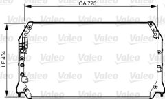 VALEO 814247 — Радиатор кондиционера