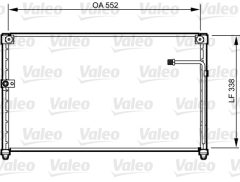 VALEO 814251 — Radiator aer condiționat