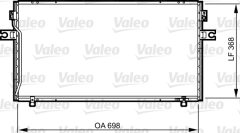 VALEO 814256 — Radiator aer condiționat