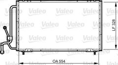 VALEO 816835 — Радиатор кондиционера