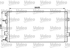 VALEO 817075 — Радиатор кондиционера