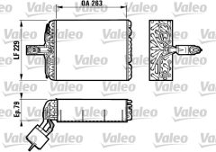 VALEO 817083 — Испаритель кондиционера