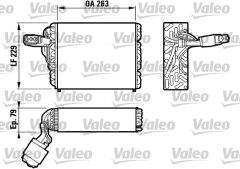 VALEO 817109 — Испаритель кондиционера