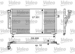 VALEO 817560 — Радиатор кондиционера