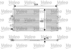 VALEO 817687 — Radiator aer condiționat