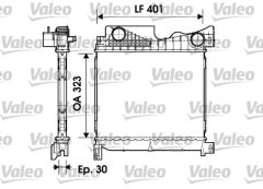 VALEO 817736 — Интеркулер