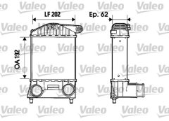 VALEO 817884 — Интеркулер