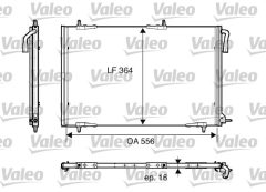 VALEO 818001 — Radiator aer condiționat