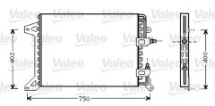 VALEO 818038 — Радиатор кондиционера