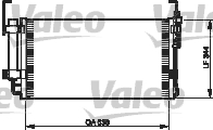VALEO 818198 — Радиатор кондиционера