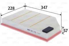 VALEO 585276 — Filtru de aer