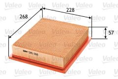VALEO 585008 — Фильтр воздушный