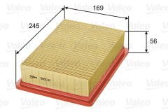 VALEO 585041 — Фильтр воздушный