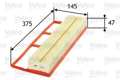 VALEO 585075 — Фильтр воздушный