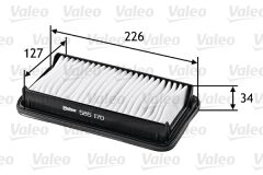 VALEO 585170 — Фильтр воздушный