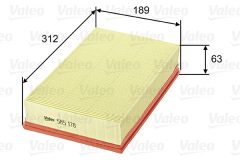 VALEO 585178 — Filtru de aer