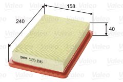 VALEO 585196 — Filtru de aer