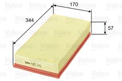 VALEO 585242 — Filtru de aer