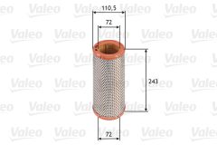 VALEO 585612 — Фильтр воздушный