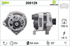 VALEO 200129 — Alternator