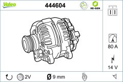 VALEO 444604 — Alternator