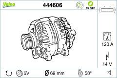 VALEO 444606 — Alternator