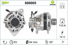 VALEO 600005 — Alternator