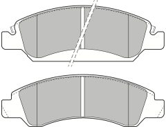 VALEO 303035 — Plăcuțe de frână disc