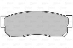 VALEO 598278 — Колодки тормозные дисковые
