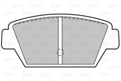 VALEO 598964 — Колодки тормозные дисковые