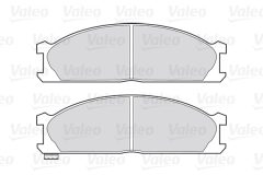 VALEO 301618 — Plăcuțe de frână disc