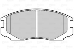 VALEO 302212 — Колодки тормозные дисковые