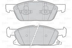 VALEO 601588 — Колодки тормозные дисковые