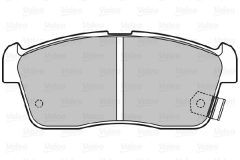 VALEO 598733 — Plăcuțe de frână disc