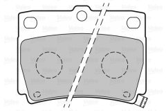 VALEO 301778 — Plăcuțe de frână disc